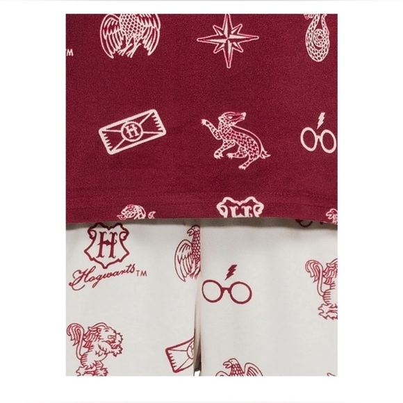 Warner Bros. Harry Potter Women's Size Small Pajama Set, 2-Piece - Picture 4 of 6